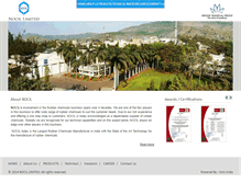 Tablet Screenshot of nocil.com